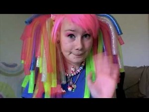 SHOWING MY CYBERLOX - CRAZY HAIR