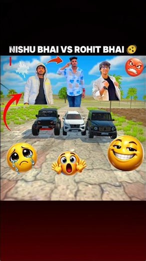 Nishu Bhai vs Rohit bhai || #indianvehiclessimulator3dgame #gamingshorts #nishudeshwal #new