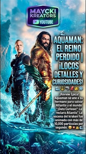 🌊 ¡SU HIJO HEREDÓ EL PODER! | AQUAMAN AND THE LOST KINGDOM