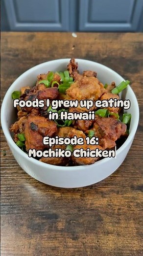 Super easy mochiko chicken