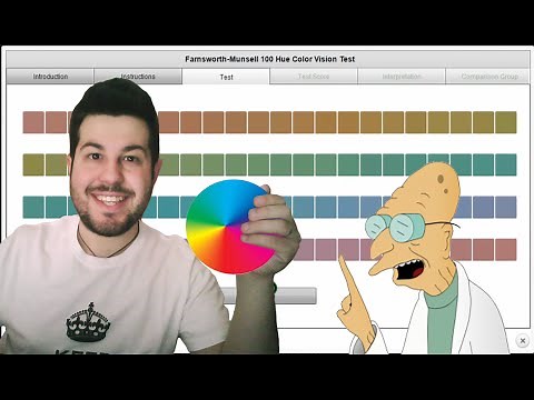 Farnsworth - Munsell Color Vision Test [ Sub - ENG ]