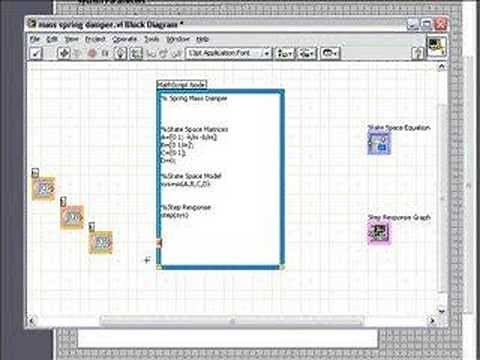 Model and Analyze a 2nd-Order System with LabVIEW