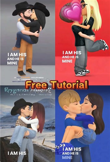 Bitmoji Kiss Animation Tutorial for Snapchat