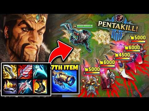 DRAVEN IS OFFICIALLY THE MOST BROKEN ADC OF THE SEASON! (INSANE PENTAKILL)