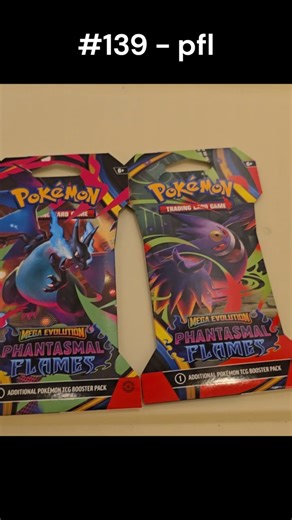 Pokemon packs opening 139- pfl, phantasmal flames