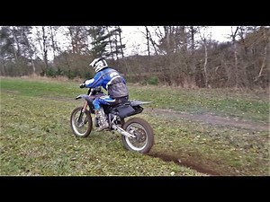 Husqvarna WR 250 - braaaps, wheelies
