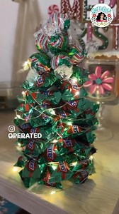 11K views · 116 reactions | Create a sweet Christmas tree with candy! | Crafty Chica by Kathy Cano-Murillo | Facebook