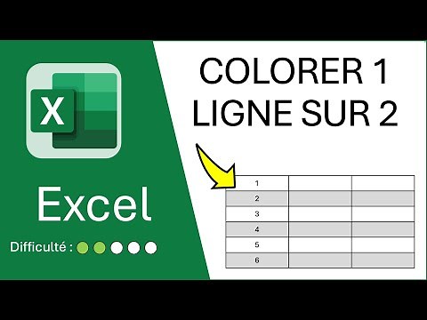 How to color every other row in Excel | Tutorial
