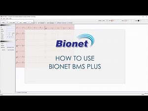 How to use Bionet BMS Plus (ECG Management Software)
