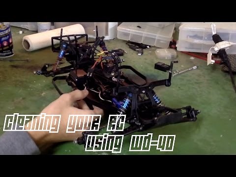 How to Clean Your RC Using WD-40
