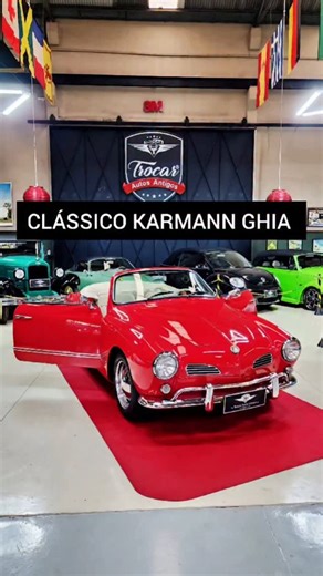Veja o resultado incrível deste projeto! 😍✨️🇧🇷 Karmann Ghia 1967! Após passar por um minucioso processo de restauração completa, esse clássico do antigomobilismo voltou à vida com um toque especial: foi transformado em conversível! Um ícone atemporal que mistura elegância, nostalgia e personalidade, agora pronto para rodar pelas ruas com estilo. 🚘🔥 Acompanhe os detalhes finais do projeto, o acabamento impecável e o retorno triunfal desse Volkswagen lendário. Um verdadeiro tributo à arte da 