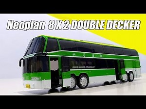 Miniature Bus Neoplan Megaliner 8x4 Double Decker