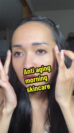 Morning anti-aging skincare routine for 30s 40s 50s