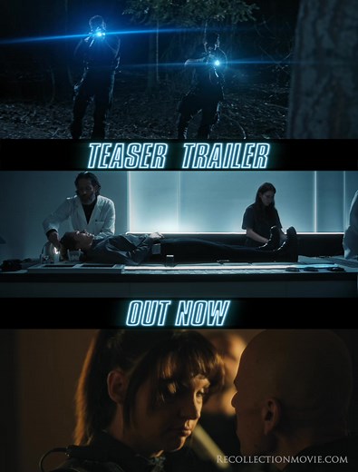 4.3K views · 43 reactions | Our official TEASER TRAILER is out now! Check it out at: www.recollectionmovie.com Recollection is an original sci-fi thriller, and will be starting its film festival run soon. Stay tuned! When and where will it be available to watch? Join our emailer to be the first to know! #scifithriller #recollectionfilm #recollectionmovie #OfficialTrailer | Recollection - Film | Facebook
