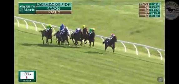 #Hipismo #Parley #Keeneland MAKER'S MARK MILE STAKES (G1) - $650.000Zulu Kingdom (IRE)M4a. - Ten Sovereigns (IRE) - Zindziswa, by Smart Strike Jockey: Flavien PratTrainer: Chad C. BrownOwner: Madaket Stables, LLC, Dubb, Michael, Strauss, William and Caruso, Michael J. Breeder: Ecurie Peregrine SAS