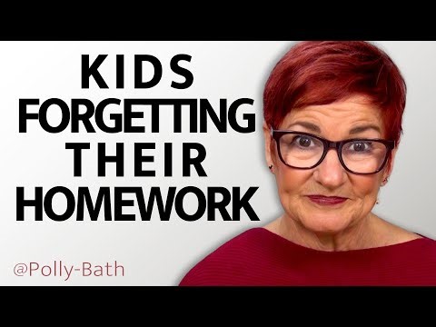 Kids ‘Forgetting’ Homework?| Let’s Talk About Behavior | POLLY BATH