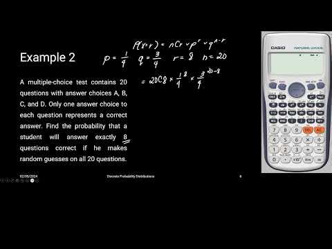 Discrete Probability Distributions - Binomial Distribution