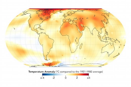 2021 Continued Earth’s Warming Trend - NASA Science
