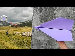 How to make a fastest paper airplane in the world | the coolest paper plane ever | Paper Plane
