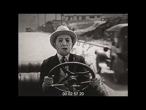 Larry Semon Drives a Car, Comedy, 1920s - Film 1000255