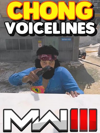 Chong's Voicelines in Call of Duty Man 👀 #Warzone #mw3 #callofduty