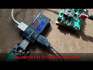 STEREO FM TUNER - TEA5767 & RDA5807 USING ESP-01 and ARDUINO IDE