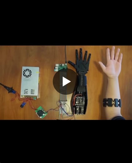 A prosthetic hand reads electrical signals from your forearm muscles and translates them into finger movements. You think about closing your hand, residual muscles activate, sensors detect the… | Innovation Network