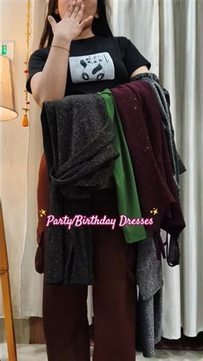 Party/Birthday dresses haul #myntra #myntrafinds #haul #trending #shorts #dresseshaul