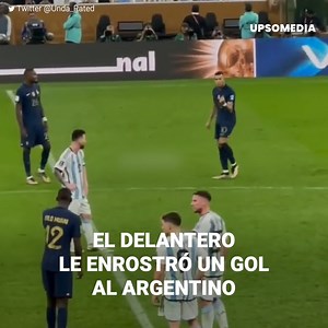 11M views · 81K reactions | El duelo entre Lionel Messi y Kylian Mbappé estuvo intenso. Cada uno fue la figura de su equipo en la final del Mundial. Pero no hubo mucha amistad entre los compañeros del PSG: las cámaras captaron el duro cruce entre ambos. El argentino provocó a Mbappé y el francés respondió… Mahmuud Gueye https://www.tiktok.com/Mahmuud Gueye https://instagram.com/billmahmuud?igshid=YmMyMTA2M2Y= | Cracks | Facebook