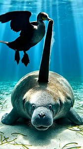 100K views · 272 reactions | 勞 Unbelievable Manatee SHOCKING Hidden...