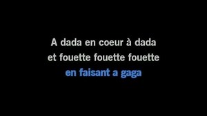 Karaoke A dada - Bourvil - CDG, MP4, KFN - Karaoke Version