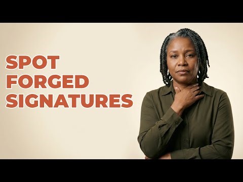 What Are Signs Of Forged Signatures In Elder Financial Abuse?