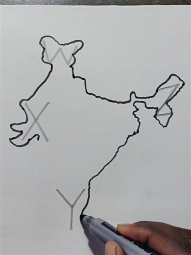 bharat ka naksha banana sikhen #indiamap #shortsfeed #shorts #trending #art #bharatkanaksha