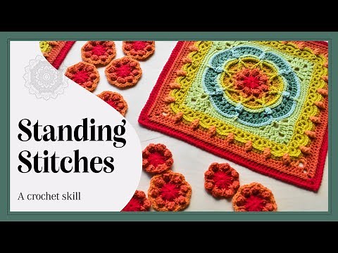 CROCHET: Standing Stitches Tutorial | The Loopy Stitch