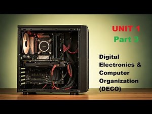 Unit 1 | Part 3 | Digital Electronics & Computer Organization (DECO) | BCA 2 Semester | MIC