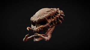 Predator Skull - Buy Royalty Free 3D model by diegoev