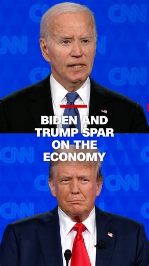President Biden and former President Trump answer how they would handle the economy if elected at the first presidential debate of 2024, live from CNN Studios in Atlanta. Follow debate coverage: https://cnn.it/3L38zqN | CNN International
