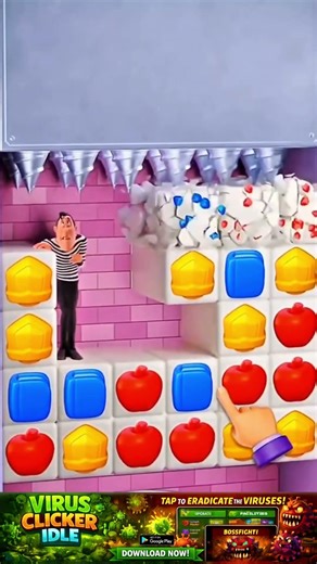 Match Villains Gameplay Ad 😈 Can You Beat This Level? #matchvillains #gaming