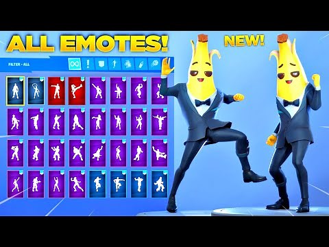 *NEW* AGENT PEELY SKIN Showcase with All Fortnite Dances & Emotes! (Chapter 2 - Season 2 Skin)