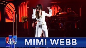 Pop singer and songwriter Mimi Webb performs a song from her forthcoming debut album, ‘Amelia,’ which drops on March 3rd. Look for Mimi at the 2023 BRIT Awards where she is nominated for Best New Artist! | The Late Show with Stephen Colbert