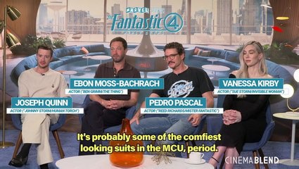 'Everyone's pretty envious': 'The Fantastic Four' cast is pretty happy their suits aren't too...