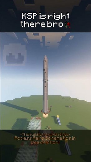 WORKING ROCKET in Minecraft Create Mod #minecraft