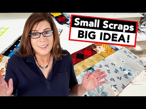 ✂️ Scrappy Tiny Zip Cases in an Hour for the Grandkids! ♻️ | Scrapbuster | Use Your Scraps!