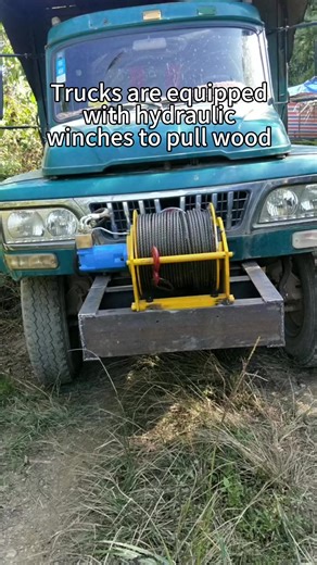 Hydraulic Winch: Essential Equipment for Trucks