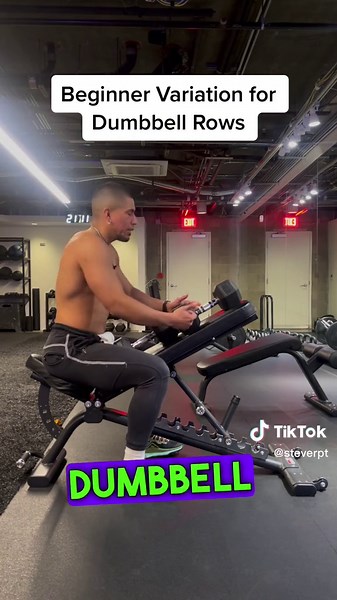 Incline Dumbbell Row Tutorial for Beginners