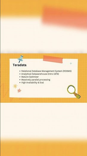 What is Teradata? #teradata #td #tsql #tdcareers