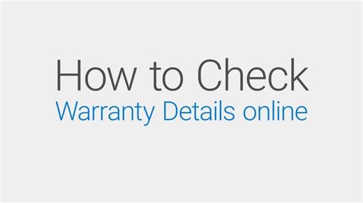How to Find Warranty Status and Information for Your Dell Product