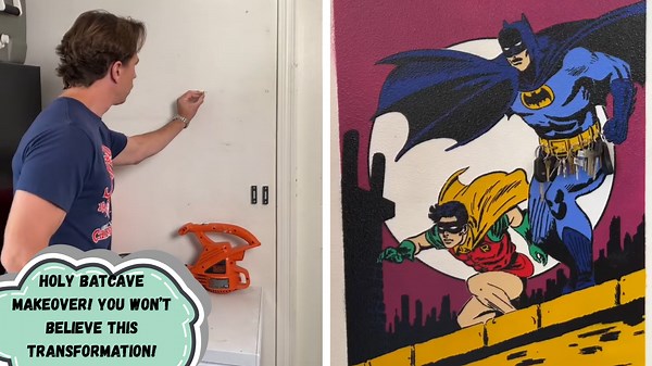 From Ordinary to Epic: Batcave-Inspired Makeover Revealed