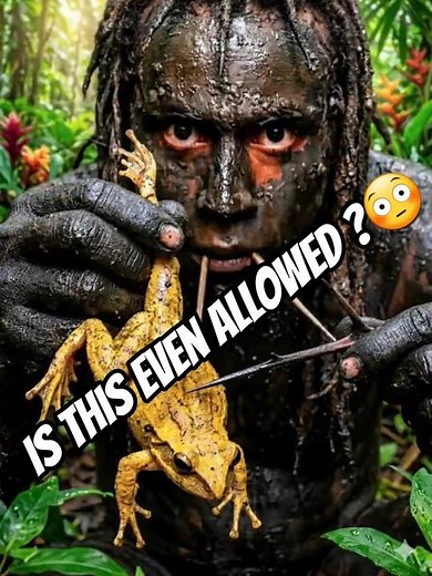 He Hunted The Hunters Using Frog Venom & Blowgun! #movie #actionrecap #film #recap #apocalypto #fyp