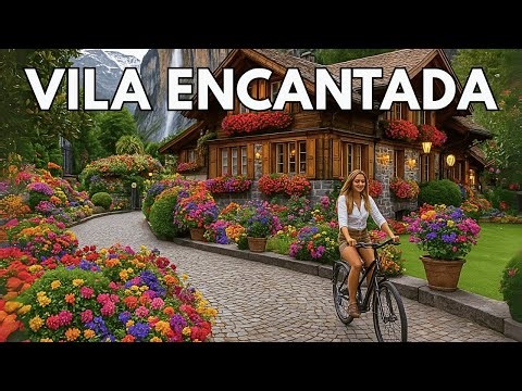 O Paraíso da Suíça: uma caminhada tranquila pela vila mais charmosa dos Alpes suíços